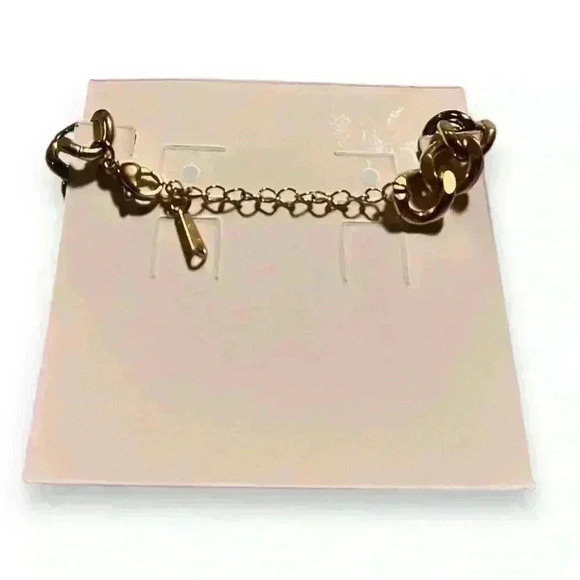 Gold-Plated Stainless Steel Bracelet - Picture 3 of 3